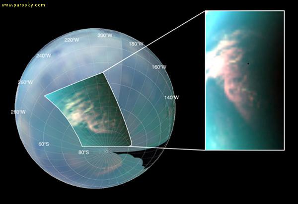 پژوهشگران ابرها که به بررسی تیتان پرداختند، و اذعان داشتند که این ابرها به گونه ای شکل گرفنتد و حرکت کردند که تا حدودی آهسته تر و به حالت معلق پیشگویی های آنها حاکی از این است که تیتان در اوایل پاییز، گرم و مرطوب است. دانشمندان سازمان ناسا جهت بررسی